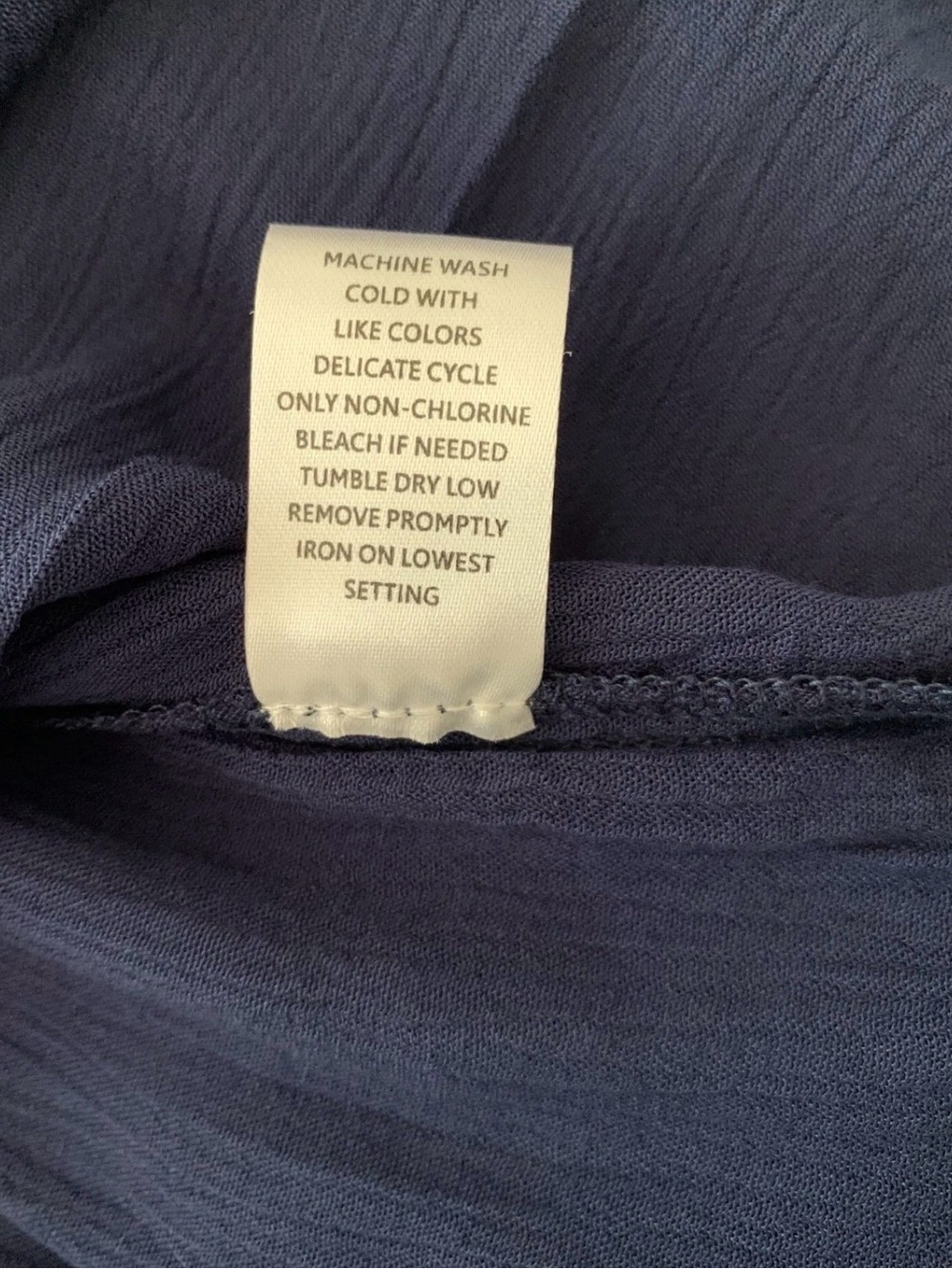 NEW Plus Size 3X Nurture Westbound Long Sleeve V-Neck Embroidered Dress Navy $99 - Picture 11 of 13